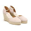 Sofia Espadrille Wedge - Blush Suede