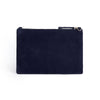 Cara 2.0 - Navy Suede Clutch Bag